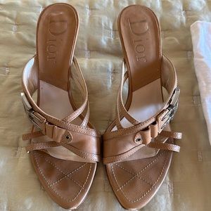 Dior tan sandal